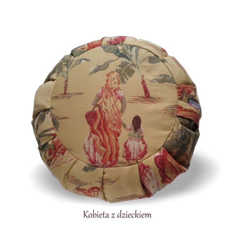 Limitowana poduszka do medytacji "Kobieta z dzieckiem"