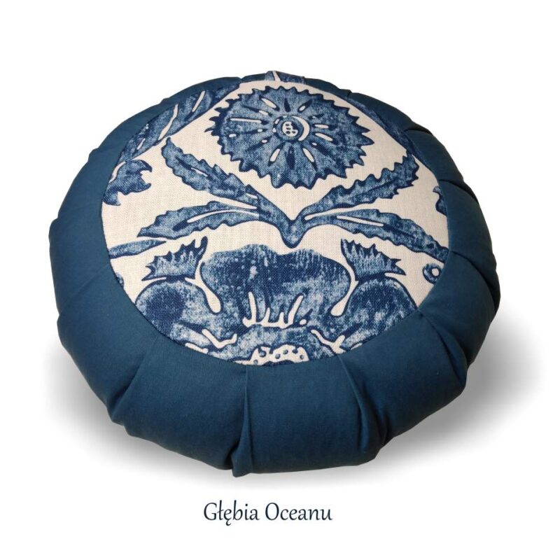 Limitowana poduszka do medytacji "Głębia Oceanu"