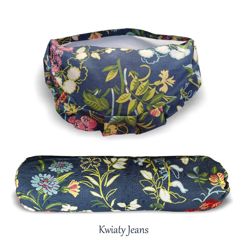 Księżyc "Kwiaty Jeans" - obrazek 2