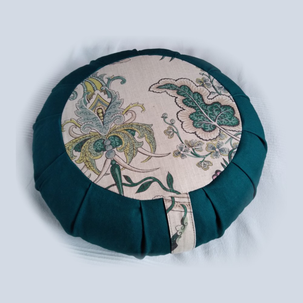 Limitowana poduszka do medytacji "Turkusowy Król"