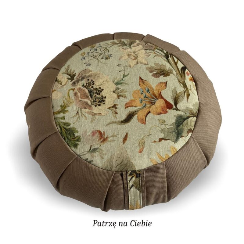 Limitowana poduszka do medytacji "Patrzę na Ciebie"
