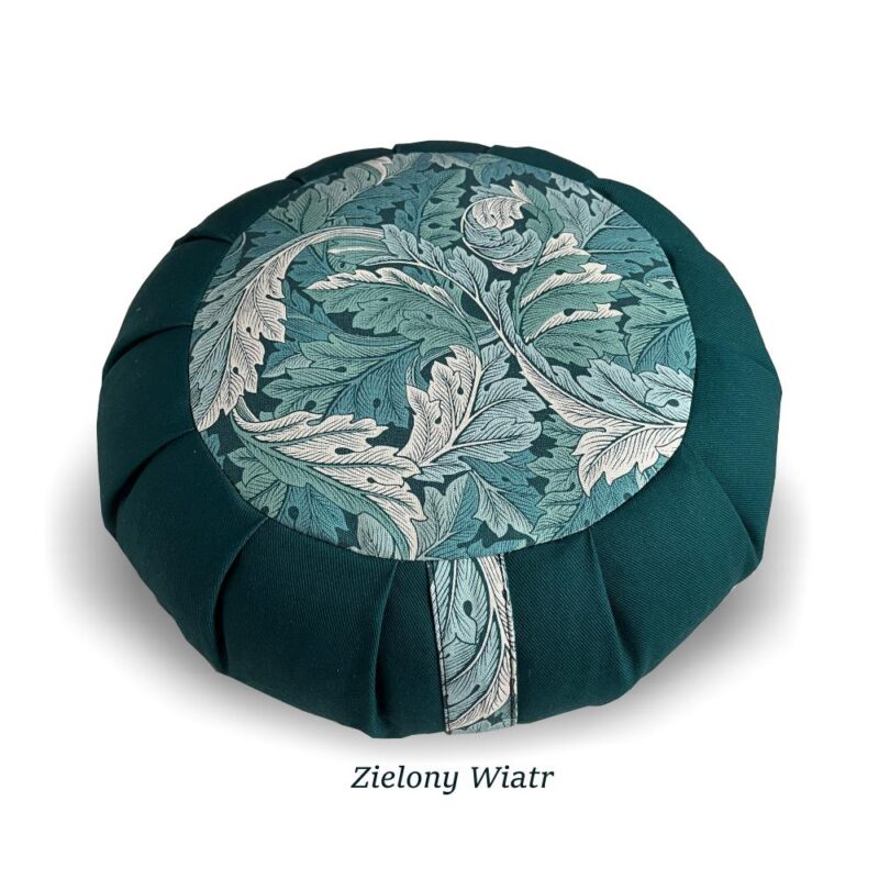 Limitowana poduszka do medytacji "Zielony Wiatr"