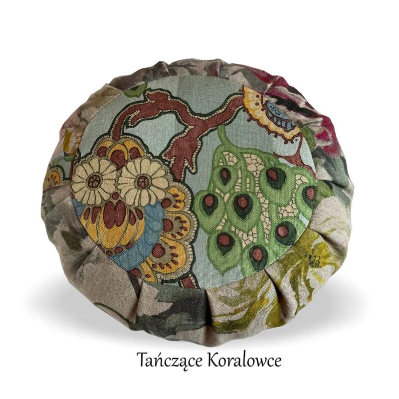 Limitowana poduszka do medytacji "Tańczące Koralowce"