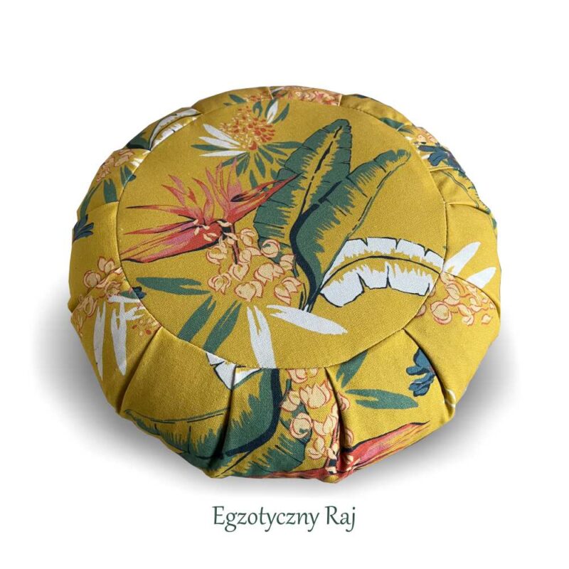 Limitowana poduszka do medytacji "Egzotyczny Raj"