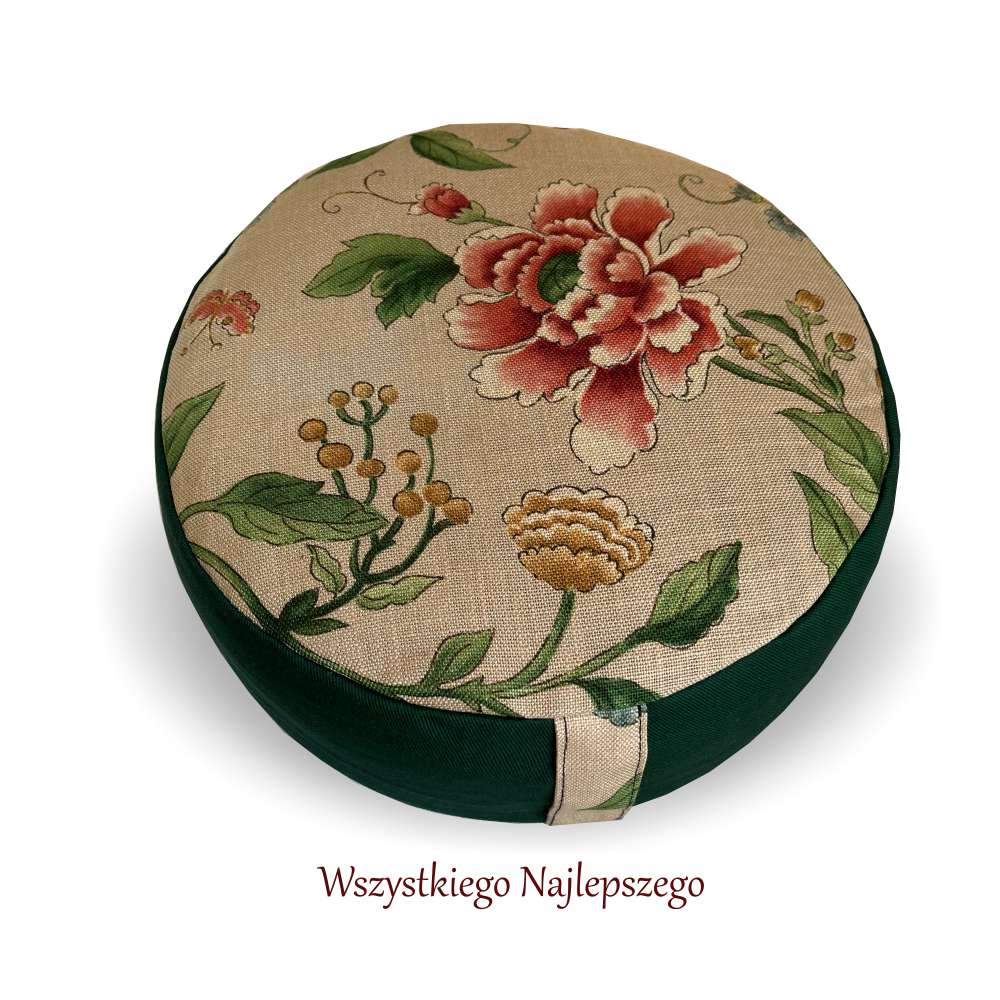 Limitowana poduszka do medytacji "Wszystkiego Najlepszego"