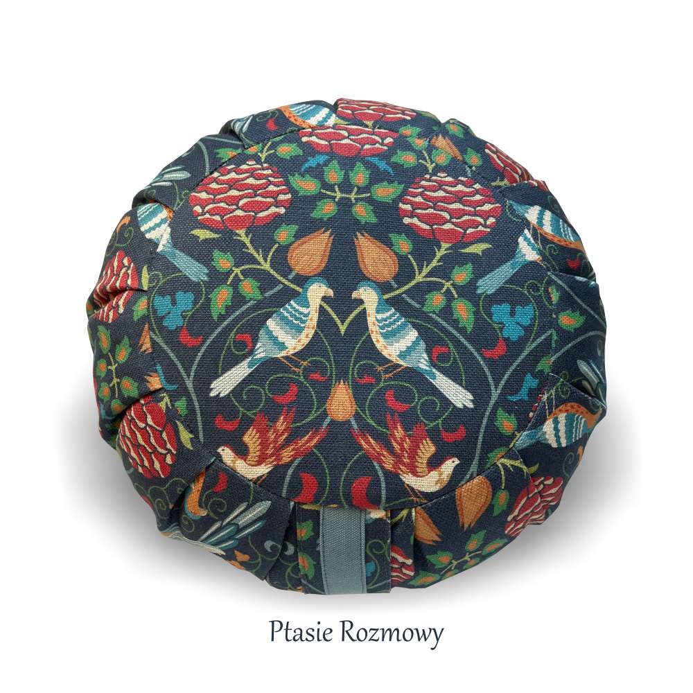 Limitowana poduszka do medytacji "Ptasie Rozmowy"