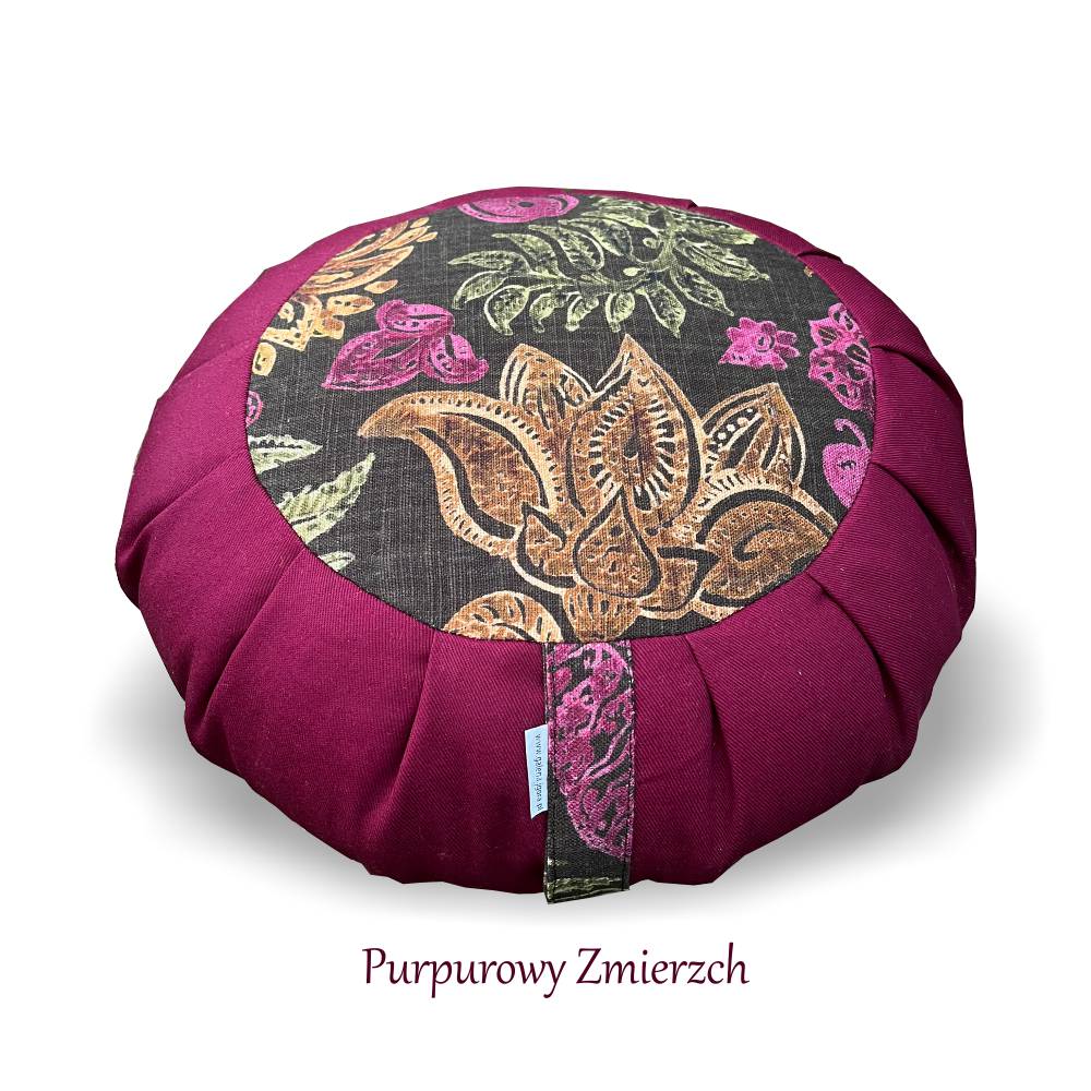 Limitowana poduszka do medytacji "Purpurowy Zmierzch"