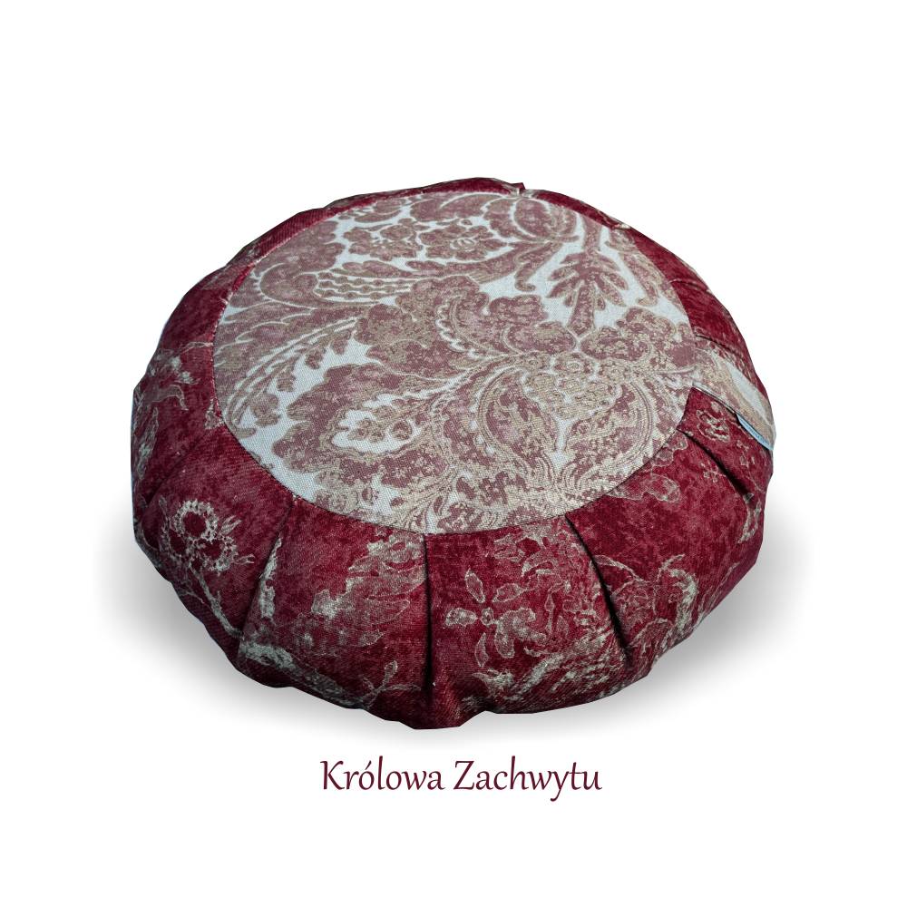 Limitowana poduszka do medytacji "Królowa Zachwytu"
