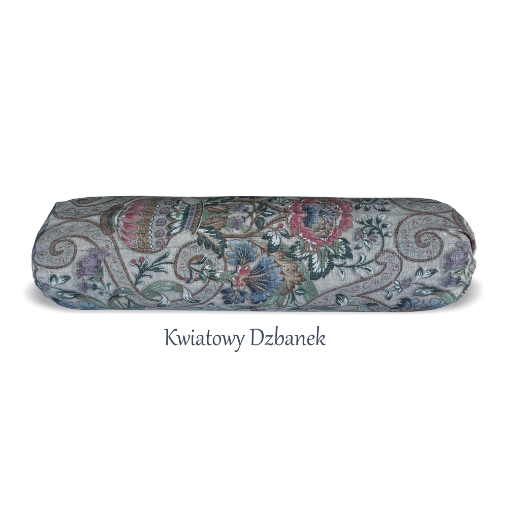 Wałek bolster "Kwiatowy Dzbanek"