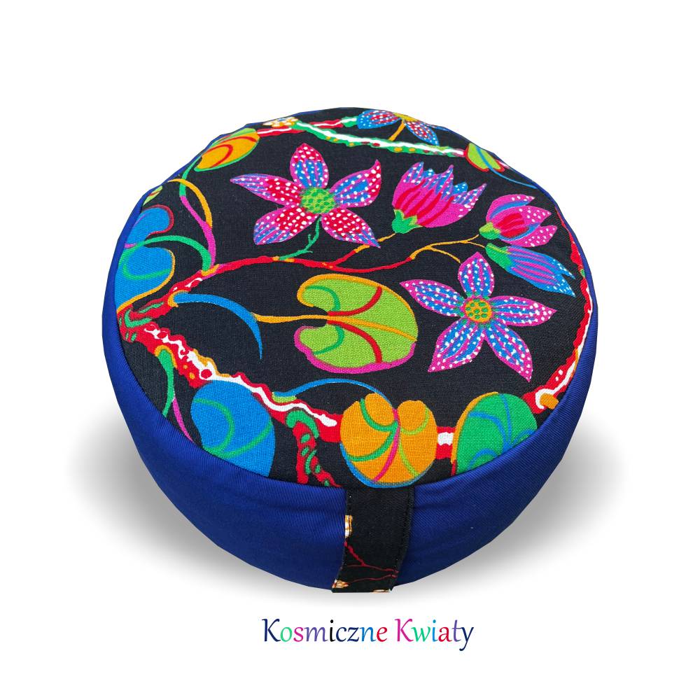 Limitowana poduszka do medytacji "Kosmiczne Kwiaty"