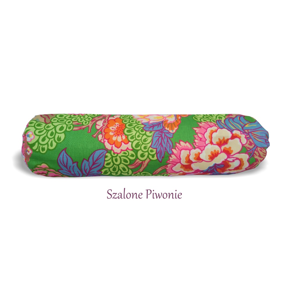 Wałek bolster "Szalone Piwonie"
